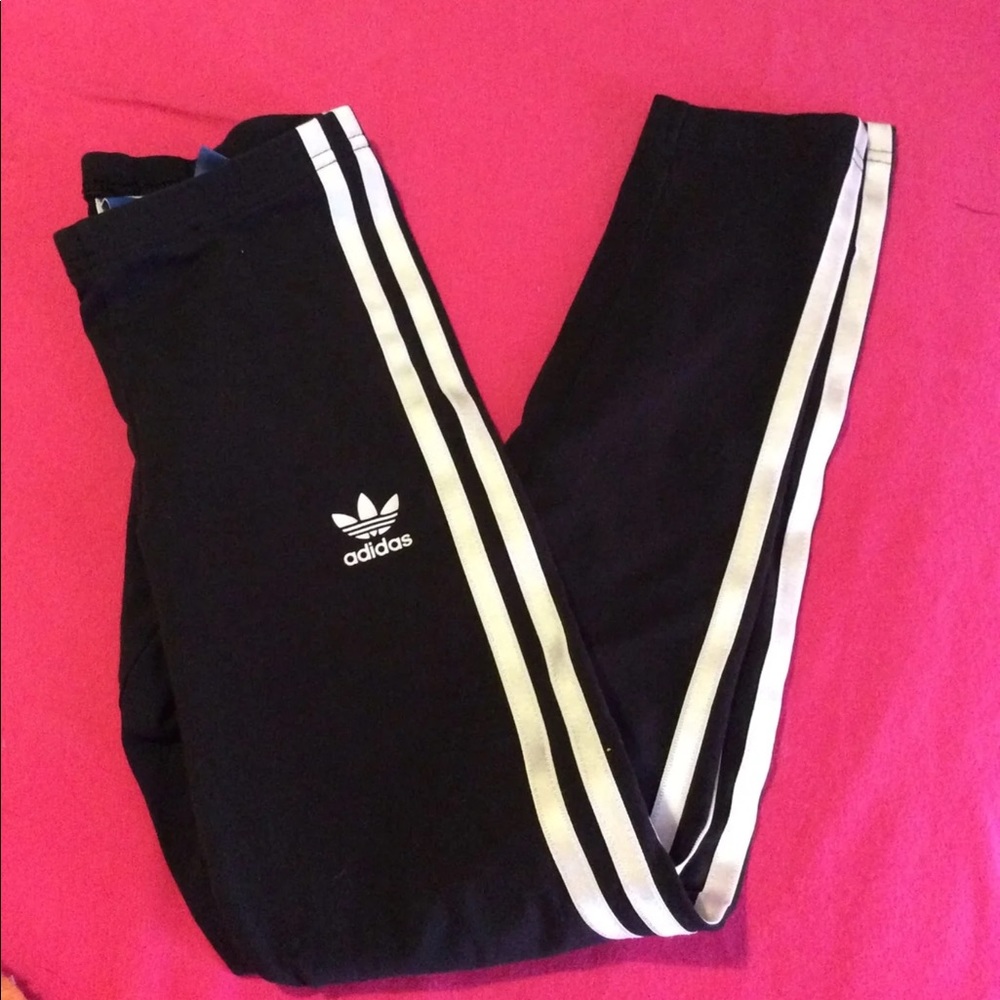 Adidas stripe leggings